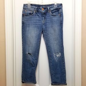 American Eagle Distressed Boy Fit Jeans